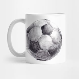 football. watercolor Mug